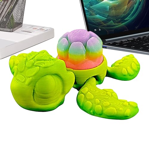 Schildkröten Deko Für Zuhause - Leuchtet Im Dunkeln 3D Gedruckte Schildkröte | Sammelbare Artikulierte Stressabbau-Spielfiguren Tierdekoration Für Kinderzimmer Home Office Deko Geschenkidee Für Erwach Schildkröten Deko Für Zuhause - Leuchtet Im Dunkeln 3D Gedruckte Schildkröte | Sammelbare Artikulierte Stressabbau-Spielfiguren Tierdekoration Für Kinderzimmer Home Office Deko Geschenkidee Für Erwach von Generisch