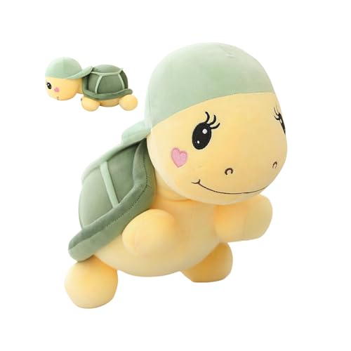 Schildkröten Plüschtier, Süße Plüschschildkröte als Spielzeug, Geschenk Deko Spielzeug Für Sommer Baby Kinder Zuhause Auto von Generisch