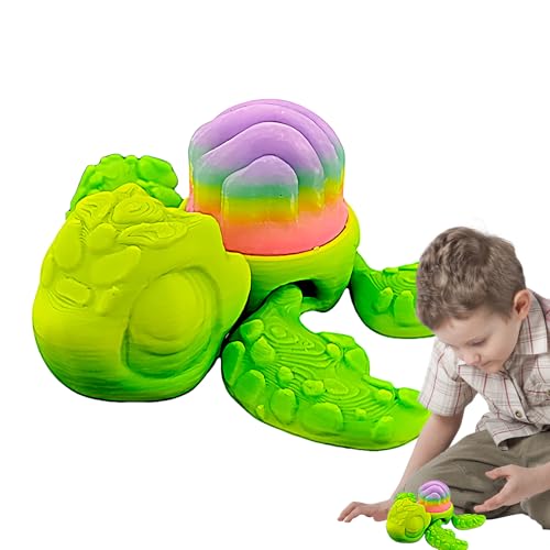 Schildkröten Skulptur | Bewegliche Schildkröten Sammlerfigur | Sammelbare Artikulierte Stressabbau-Spielfiguren Tierdekoration Für Kinderzimmer Home Office Deko Geschenkidee Für Erwachsene & Kinder Ge Schildkröten Skulptur | Bewegliche Schildkröten Sammlerfigur | Sammelbare Artikulierte Stressabbau-Spielfiguren Tierdekoration Für Kinderzimmer Home Office Deko Geschenkidee Für Erwachsene & Kinder Ge von Generisch