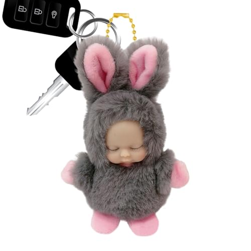 Schlafpuppe für Kleinkinder, Plüschtaschenanhänger | 3,94-Zoll süßes Muschelspielzeug für Kleinkinder,Schlüsselanhänger aus Plüsch, Mädchen-Accessoires, Plüsch-Schlafsack-Anhänger, beruhigende Plüschp Schlafpuppe für Kleinkinder, Plüschtaschenanhänger | 3,94-Zoll süßes Muschelspielzeug für Kleinkinder,Schlüsselanhänger aus Plüsch, Mädchen-Accessoires, Plüsch-Schlafsack-Anhänger, beruhigende Plüschp von Generisch