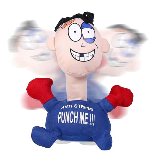 Schlag Mich Schreiende Puppe - Stoffpuppe Stress | Anti Stress Spielzeug Me Stoffpuppe | Zappelpuppen Anti-Stress Punch Me Puppen | Spielzeug Wutbewältigung Weich Zum Stressabbau Für Kinder Erwachsene Schlag Mich Schreiende Puppe - Stoffpuppe Stress | Anti Stress Spielzeug Me Stoffpuppe | Zappelpuppen Anti-Stress Punch Me Puppen | Spielzeug Wutbewältigung Weich Zum Stressabbau Für Kinder Erwachsene von Generisch