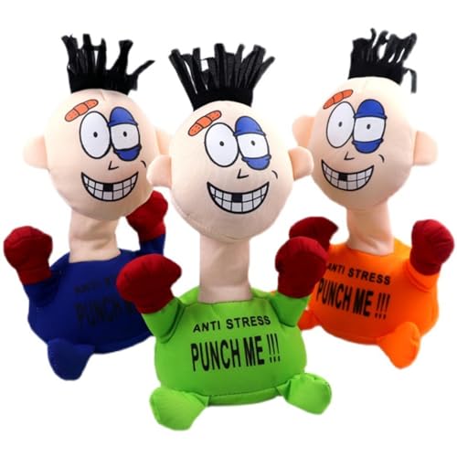 Schlag Mich Schreiende Puppen | Anti-Stress Me Puppen | Stoffpuppe Stress Anti Stress Spielzeug | Weiches Fidget Puppenspielzeug Mit Schrei | Stressabbau Sensorisches Spielzeug Stoffpuppe Schlag Mich Schreiende Puppen | Anti-Stress Me Puppen | Stoffpuppe Stress Anti Stress Spielzeug | Weiches Fidget Puppenspielzeug Mit Schrei | Stressabbau Sensorisches Spielzeug Stoffpuppe von Generisch