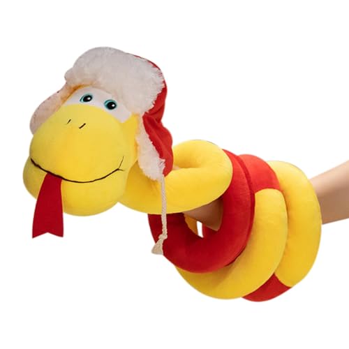 Schlangen-Stofftier, Schlangenspielzeug für Kinder, Cartoon-Schlangen-Stofftier, Chinesische Neujahrsdekoration, süßes Kinderspielzeug für Couch, Bett, Sofa, Feiern Schlangen-Stofftier, Schlangenspielzeug für Kinder, Cartoon-Schlangen-Stofftier, Chinesische Neujahrsdekoration, süßes Kinderspielzeug für Couch, Bett, Sofa, Feiern von Generisch