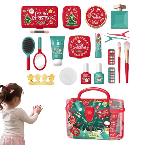 Schmink-Spielset Für Kleinkinder - Spielzeug Schminkkoffer Für Kleinkinder - Prinzessin Verkleidung Spielzeug Geschenk Für Kinder Mädchen von Generisch