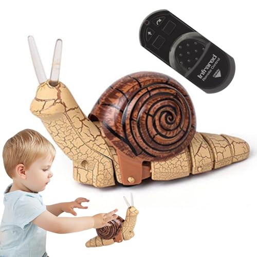 Schneckenspielzeug - Spielzeug Für Fahrzeuge Für Fahrzeuge Mit Elektronischer Fernbedienung - Elektronische Tierspiele Von Snail Finish Snail Bis Schneckenspielzeug - Spielzeug Für Fahrzeuge Für Fahrzeuge Mit Elektronischer Fernbedienung - Elektronische Tierspiele Von Snail Finish Snail Bis von Generisch