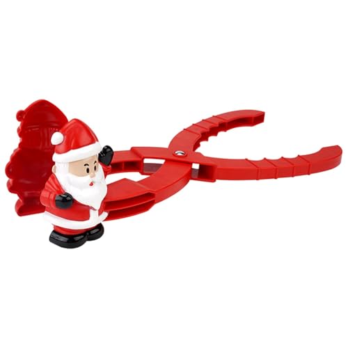 Schneeball-Clip | Ergonomische rote Maker Klemmen für Schneeball | Multifunktionale Form Schneebereiter Clip Hinterhofaktivitäten mit langem Griff für Mädchen Kinder Schneeball-Clip | Ergonomische rote Maker Klemmen für Schneeball | Multifunktionale Form Schneebereiter Clip Hinterhofaktivitäten mit langem Griff für Mädchen Kinder von Generisch