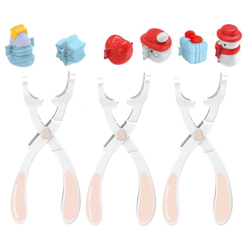 Schneeball-Maker-Clip, Schneeball-Maker - Schneeball-Formenmacher zum Thema Weihnachten, Schneespielzeug-Set,Outdoor-Schneeball-Maker, Schneespielzeug, Winter-Spiel-Schneeball-Kampf-Maker-Werkzeug für Schneeball-Maker-Clip, Schneeball-Maker - Schneeball-Formenmacher zum Thema Weihnachten, Schneespielzeug-Set,Outdoor-Schneeball-Maker, Schneespielzeug, Winter-Spiel-Schneeball-Kampf-Maker-Werkzeug für von Generisch