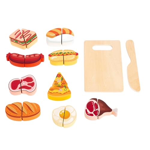 Schneiden Spielen, Schnittfruchtspielzeug - Holzlernen & Kreativität Booster Game,Hand-Auge-Koordination Aktivität Stamm Lebensmittel schneiden Bildungsspielzeug für Kinder Mädchen Schneiden Spielen, Schnittfruchtspielzeug - Holzlernen & Kreativität Booster Game,Hand-Auge-Koordination Aktivität Stamm Lebensmittel schneiden Bildungsspielzeug für Kinder Mädchen von Generisch