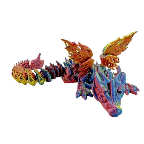Schreibtisch-Dinosaurier-Figuren, bewegliches -Druck-Spielzeug, Fidget-Dinosaurier, Tischdekoration, Sammelfigur in Farbverlauf, für Teetisch, Vitrine Schreibtisch-Dinosaurier-Figuren, bewegliches -Druck-Spielzeug, Fidget-Dinosaurier, Tischdekoration, Sammelfigur in Farbverlauf, für Teetisch, Vitrine von Generisch