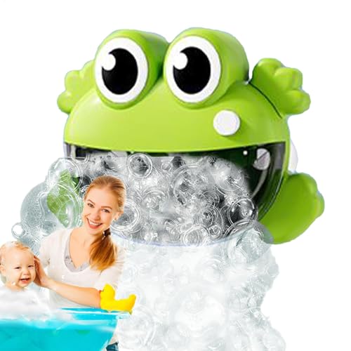 Schubbadmaschine, Bubble Maker für Badewanne,Badezettel niedlich Frosch Krokodilspielzeug - Baby Bad Bubble Machine Badedauer Duschspielzeug Geburtstag Ostern Korb Stoffe für Mädchen Schubbadmaschine, Bubble Maker für Badewanne,Badezettel niedlich Frosch Krokodilspielzeug - Baby Bad Bubble Machine Badedauer Duschspielzeug Geburtstag Ostern Korb Stoffe für Mädchen von Generisch