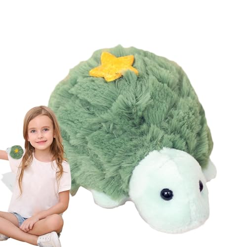 Schulterfreunde, niedliche magnetische Plüsch-Kinder-Schulterfreunde, Erwachsene, Schildkröten-Plüschtier, tragbares Tier-Plüschtier für Kleidungszubehör von Generisch