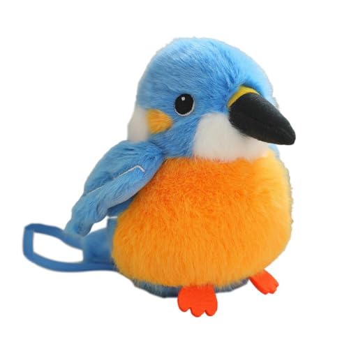 Schulterpapagei, 12 cm, gefüllter Papagei auf der Schulter, weicher Papageien-Plüsch, Tierspielzeug, niedliche Plüschtier, Halloween-Party für Geburtstag Schulterpapagei, 12 cm, gefüllter Papagei auf der Schulter, weicher Papageien-Plüsch, Tierspielzeug, niedliche Plüschtier, Halloween-Party für Geburtstag von Generisch