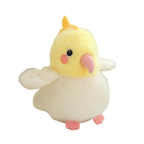 Schulterpapagei, 12 cm, gefüllter Papagei auf der Schulter, weicher Papageien-Plüsch, Tierspielzeug, niedliche Plüschtier, Party, Halloween, für Geburtstag von Generisch