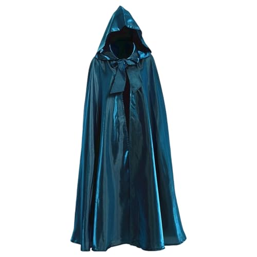 Schwarzer Umhang, Unisex, mittelalterlicher Umhang, Cosplay, Zauberer, Robe, Tod, Rollenspiel, Performance, Gothic, Steampunk-Kostüm, Zubehör Schwarzer Umhang, Unisex, mittelalterlicher Umhang, Cosplay, Zauberer, Robe, Tod, Rollenspiel, Performance, Gothic, Steampunk-Kostüm, Zubehör von Generisch