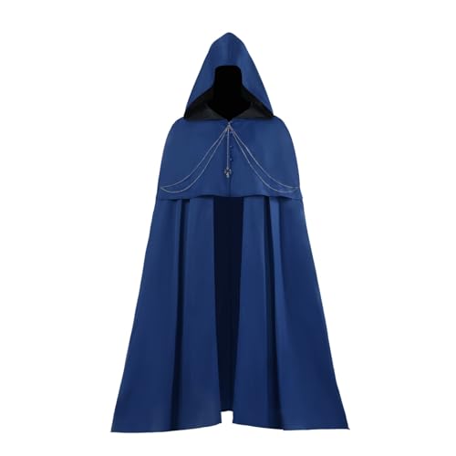 Schwarzer Umhang, mittelalterlicher Kapuzenschal, Renaissance, Wikinger, Kapuzenschal, Bühnenaufführung, Cosplay, Kleidung, Gothic-Kleidungs-Set Schwarzer Umhang, mittelalterlicher Kapuzenschal, Renaissance, Wikinger, Kapuzenschal, Bühnenaufführung, Cosplay, Kleidung, Gothic-Kleidungs-Set von Generisch