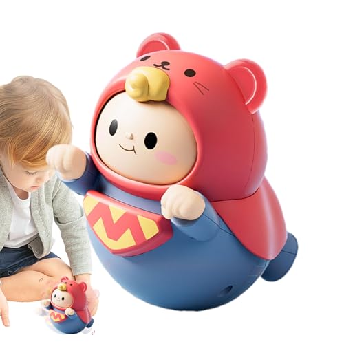Schwein Wobbler Spielzeug,Tier Wobbler | Tierrassel, wackelndes Schweinchenspielzeug mit Glockengeräuschen - Beruhigende sensorische Fidget-Puppe, Spielzeug für Kinder, Kleinkinder, und Mädchen im Al Schwein Wobbler Spielzeug,Tier Wobbler | Tierrassel, wackelndes Schweinchenspielzeug mit Glockengeräuschen - Beruhigende sensorische Fidget-Puppe, Spielzeug für Kinder, Kleinkinder, und Mädchen im Al von Generisch