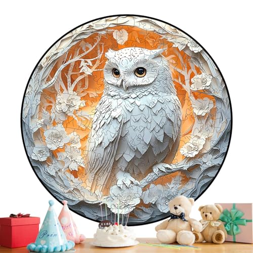 Schwere Rätsel - Erwachsene, Eulen-Rätsel | 150 Teile 3D-Eulen-Puzzle, schwere Puzzles - Vogelpuzzles, Eulenpuzzle für Erwachsene Schwere Rätsel - Erwachsene, Eulen-Rätsel | 150 Teile 3D-Eulen-Puzzle, schwere Puzzles - Vogelpuzzles, Eulenpuzzle für Erwachsene von Generisch