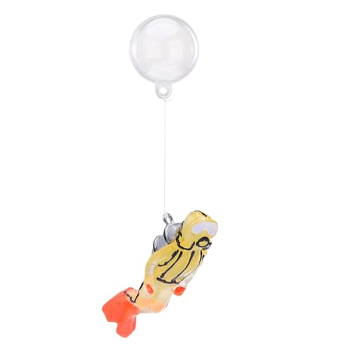 Schwimmende Dekorationen für Aquarien | Nachtleuchtender schwimmender Ball für Aquarien Attraktiv | Salzwasser-Aquarium-Zubehör, Fischspielzeug für Meeresszenen-Layout, Ornamente, Miniatur-Sandtisch von Generisch