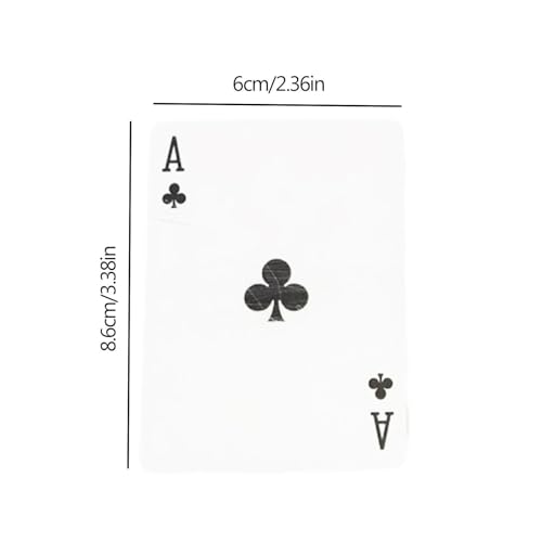 Schwimmende Karte - Illusion Floating Flying Playing Card | Zaubertricks Schwimmkarten | Spin Poker geeignet für Magier Props Party Entertainment Cardistry Praxis Kinder Spaßleistung von Generisch