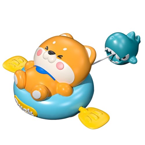 Schwimmendes Badspielzeug, Badtierspielzeug | Ziehen Sie String Badewanne Spielzeug | Lustiges Bildungswerkzeug, niedliche Duschvorräte für Schwimmbad, Versammlung, Vorschule von Generisch