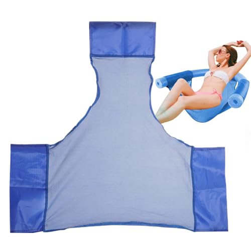 Schwimmstuhl, Schwimmstuhl für Erwachsene, super schwimmfähig, aufblasbare Wasserliege, bequem schwimmend für Schwimmbad, Party, , See, Entspannung, Sommer, 50 x 43 cm Schwimmstuhl, Schwimmstuhl für Erwachsene, super schwimmfähig, aufblasbare Wasserliege, bequem schwimmend für Schwimmbad, Party, , See, Entspannung, Sommer, 50 x 43 cm von Generisch