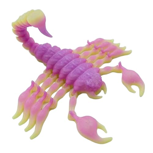 Scorpion Action Figure, Movable Articulated Fake Scorpion, 17cm/6.69 Inches Realistic Model Toy, Desk Decoration Figure for Kids Play, Tabletop, Office or Home Display Scorpion Action Figure, Movable Articulated Fake Scorpion, 17cm/6.69 Inches Realistic Model Toy, Desk Decoration Figure for Kids Play, Tabletop, Office or Home Display von Generisch