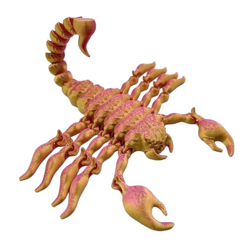 Scorpion Action Figure, Movable Articulated Fake Scorpion, 17cm/6.69 Inches Realistic Model Toy, Desk Decoration Figure for Kids Play, Tabletop, Office or Home Display Scorpion Action Figure, Movable Articulated Fake Scorpion, 17cm/6.69 Inches Realistic Model Toy, Desk Decoration Figure for Kids Play, Tabletop, Office or Home Display von Generisch