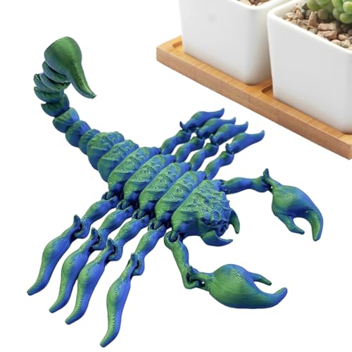 Scorpion Action Figure, Movable Articulated Fake Scorpion, 17cm/6.69 Inches Realistic Model Toy, Desk Decoration Figure for Kids Play, Tabletop, Office or Home Display Scorpion Action Figure, Movable Articulated Fake Scorpion, 17cm/6.69 Inches Realistic Model Toy, Desk Decoration Figure for Kids Play, Tabletop, Office or Home Display von Generisch