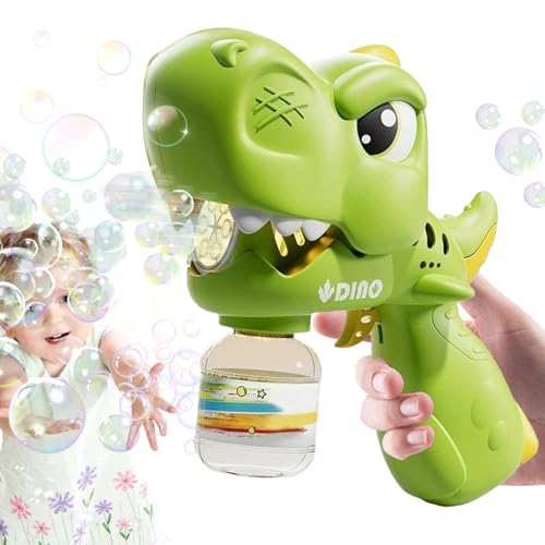 Seifenblasen Bläser - Dinosaurier-Design Automatik Blasengerät,Interaktives Gartenspiel Mit Sprühautomatik, Outdoor-Spielzeug Für Kinder Im Sommer Seifenblasen Bläser - Dinosaurier-Design Automatik Blasengerät,Interaktives Gartenspiel Mit Sprühautomatik, Outdoor-Spielzeug Für Kinder Im Sommer von Generisch