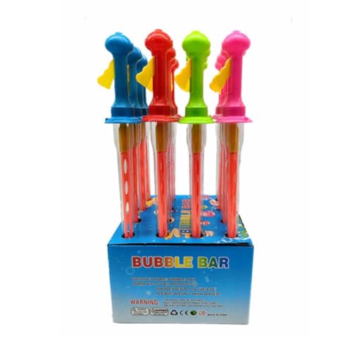 Seifenblasen Stäbe für Kinder,Bubble Sticks für Kinder Seifenblasenstäbe Bulk Bubbles Outdoor-Spielzeug für Sommer-Spielzeug-Party Gunst, Hochzeit, Geburtstag Geschenk（12/36 PCS） (36) von Generisch