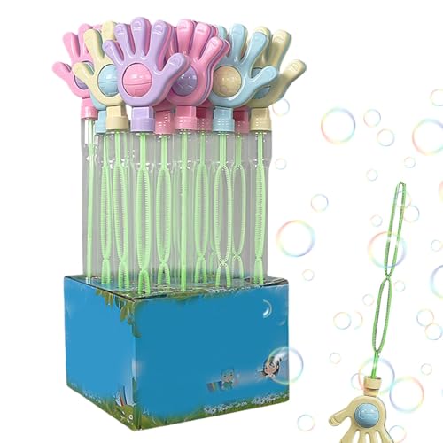 Seifenblasenstäbe, Seifenblasenstäbe für Kinder - 10 Stück Bubble Wand Bubble Stick | Outdoor-Blasenstab, Hand-Blasengebläse, Sommer-Blasenspielzeug für Geburtstagsgeschenke von Generisch