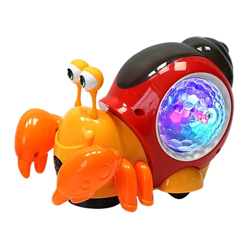 Sensorische Lichtschnecken, Beleuchtete Musikschnecken, Musikalisches Wanderspielzeug, Interaktives Bildungsspielzeug Mit Hindernisvermeidung, Farbenfrohen Lichtern Und Sound-Lernspiel Sensorische Lichtschnecken, Beleuchtete Musikschnecken, Musikalisches Wanderspielzeug, Interaktives Bildungsspielzeug Mit Hindernisvermeidung, Farbenfrohen Lichtern Und Sound-Lernspiel von Generisch