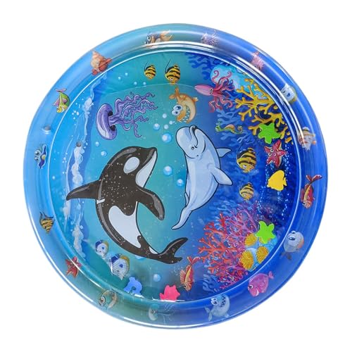 Sensorische Wassermatte für Katzen, Cartoon-Wasser-Pad, Haustiere, Babys, Spielmatte, cooler Spaß, Spielen, Schlafen, Wasserbett, Zuhause, Outdoor, Unterhaltung für kleine, mittelgroße und große Sensorische Wassermatte für Katzen, Cartoon-Wasser-Pad, Haustiere, Babys, Spielmatte, cooler Spaß, Spielen, Schlafen, Wasserbett, Zuhause, Outdoor, Unterhaltung für kleine, mittelgroße und große von Generisch