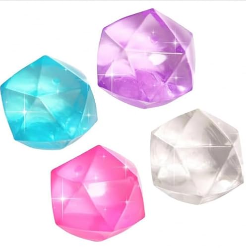 Sensorischer Stressball, Geometrisches Design, 7 cm, Rosa von Generisch
