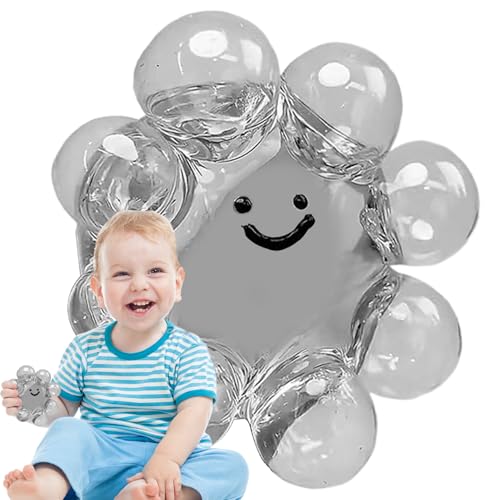 Sensorisches Spielzeug | Squeeze Spielzeug | Entspannendes Kinderspielzeug | Thermoplastischer Gummi, 1.97 inches, luftgefüllt, visuell beruhigend von Generisch