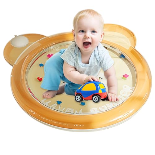 Sensory Water Mat, Inflatable Cartoon Sensory Water Matting, Built-In Floating Stars, PVC Material, Portable Activity Center for Boys and Girls, 59.06 inches von Generisch