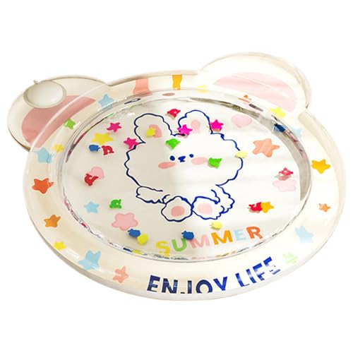 Sensory Water Mat, Inflatable Cartoon Sensory Water Matting, Built-In Floating Stars, PVC Material, Portable Activity Center for Boys and Girls, 59.06 inches von Generisch