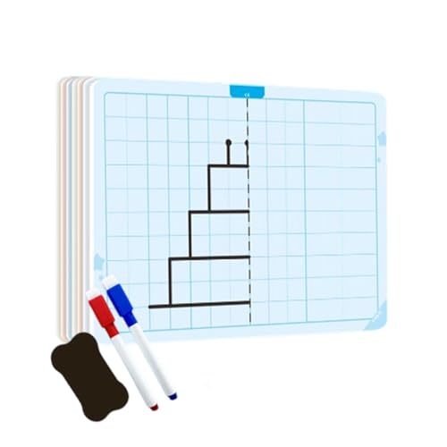 Set Of 2 Rastersymmetrie Zeichenbrett Für Kinder | Lernspielzeug Mit Abwischbarer Folie & 2 Stiften | Konzentrationstraining Auf Karton Pädagogisches Zeichenset Für Schule, Reise & Kindergarten Set Of 2 Rastersymmetrie Zeichenbrett Für Kinder | Lernspielzeug Mit Abwischbarer Folie & 2 Stiften | Konzentrationstraining Auf Karton Pädagogisches Zeichenset Für Schule, Reise & Kindergarten von Generisch