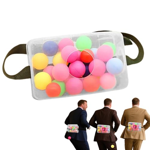 Shake Balls Out of Box Game, Twerk Pong Game Props, Funny Interactive Party Toy, Hilarious Movement Challenge Set, Family Bonding Activity, Ideal to Gathering, Friends, 23x15x10cm von Generisch