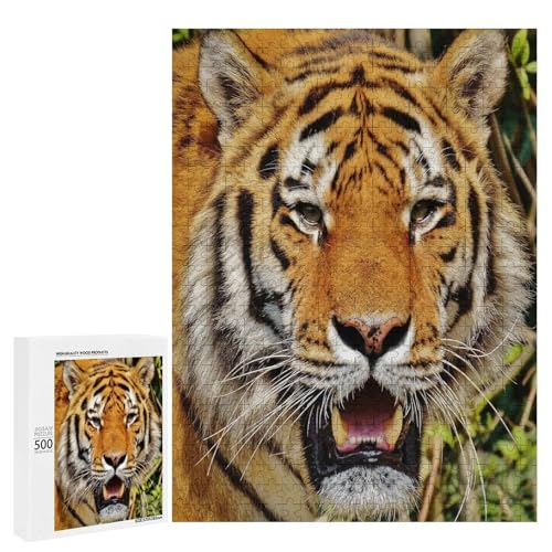Sibirischer Tiger 500 Teile Set Holzpuzzle - Umweltfreundliches Holz, Perfekter Indoor-Spaß für Freunde Sibirischer Tiger 500 Teile Set Holzpuzzle - Umweltfreundliches Holz, Perfekter Indoor-Spaß für Freunde von Generisch