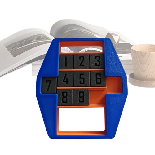 Siebnummer-Puzzle, Zahlen-Puzzlespiel, Smart Number-Spielspielzeug, Fördert Logische Fähigkeiten, Mathematisches Lernen, 11x10x2cm, Für Kinder Girls Boys Siebnummer-Puzzle, Zahlen-Puzzlespiel, Smart Number-Spielspielzeug, Fördert Logische Fähigkeiten, Mathematisches Lernen, 11x10x2cm, Für Kinder Girls Boys von Generisch