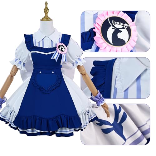 Sigewinne Clorinde Cosplay Kostüm Erwachsene Coser Kleid Uniform für Outfits Halloween Weihnachten Partys von Generisch