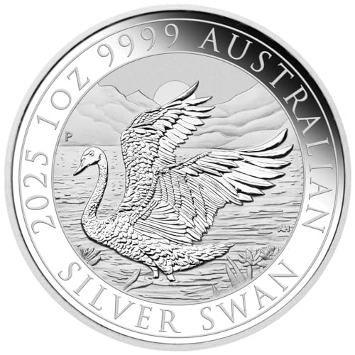 Silbermünze 1 oz Schwan Swan 2025 Australien Perth Mint 999 Silber Münze Silbermünze 1 oz Schwan Swan 2025 Australien Perth Mint 999 Silber Münze von Generisch
