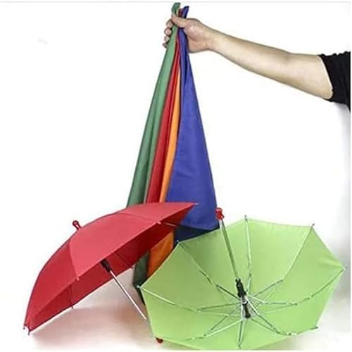 Silk to 1 Set Four Umbrellas Magic Tricks Magician Scarves Stage Illusion Magic Taschentuch Mentalismus Magic Gimmick Silk to 1 Set Four Umbrellas Magic Tricks Magician Scarves Stage Illusion Magic Taschentuch Mentalismus Magic Gimmick von Generisch