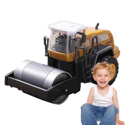 Simulation Road Roller Toy - Realistisches Baufahrzeugmodell für Kinder | Die Caster Grader Toy für und Mädchen im Alter von 5 Jahren, Straßenrollenmodell für Bildungsspiele, Anzeigen oder Kons Simulation Road Roller Toy - Realistisches Baufahrzeugmodell für Kinder | Die Caster Grader Toy für und Mädchen im Alter von 5 Jahren, Straßenrollenmodell für Bildungsspiele, Anzeigen oder Kons von Generisch