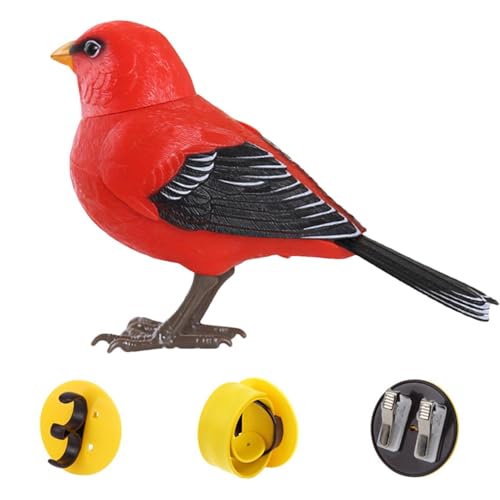Simulation Vogelspielzeug - Elektrisches Vogelspielzeug Mit Sensor - Vogel-Kinderspielzeug Mit Ton- Und Lichtsteuerung,Zwitschernder Vogel Ornament,Der Kopf Dreht Sich für Zuhause Und Kindergarten Simulation Vogelspielzeug - Elektrisches Vogelspielzeug Mit Sensor - Vogel-Kinderspielzeug Mit Ton- Und Lichtsteuerung,Zwitschernder Vogel Ornament,Der Kopf Dreht Sich für Zuhause Und Kindergarten von Generisch