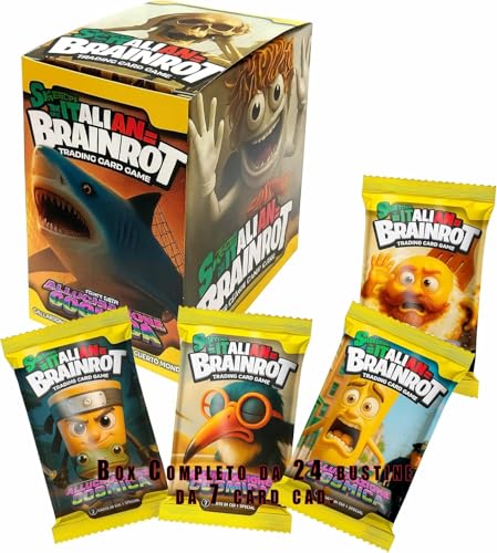 Skifidol Italian Brainrot Serie Beta, komplette Box mit 24 Beuteln mit 7 Karten, zweite Serie Skifidol Italian Brainrot Serie Beta, komplette Box mit 24 Beuteln mit 7 Karten, zweite Serie von Generisch