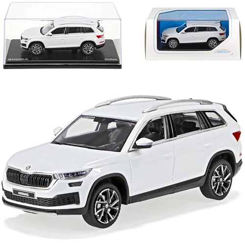 Skoda*Kodiaq Facelift Moon Weiss Metallic 1. Generation 2017-2023 Version Ab Facelift 2021 1/43 Abrex Modell Auto Skoda*Kodiaq Facelift Moon Weiss Metallic 1. Generation 2017-2023 Version Ab Facelift 2021 1/43 Abrex Modell Auto von Generisch