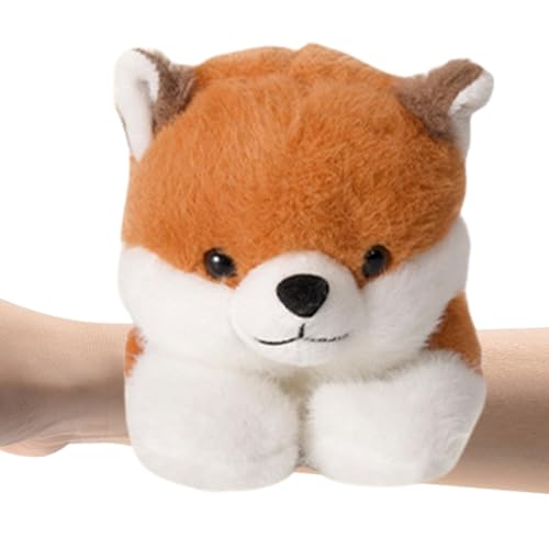 Slap-Armband Kuscheltiere,Tier-Slap-Armbänder | Niedliches Tier-Klopfarmband | Plüschtier-Schnapparmbänder, süßes Handgelenk-Schlagband-Spielzeug, Handgelenk-Schlag-Armband-Spielzeug für Kinder von Generisch