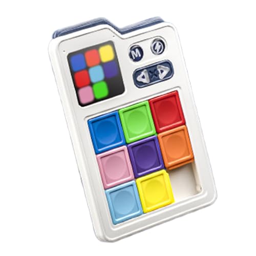 Slide Block Puzzle - Intelligente Spielekonsole für Kinder | Mehrstufiges tragbares Gehirnspielzeug für Kinder, die Unterhaltungsreisen lernen Slide Block Puzzle - Intelligente Spielekonsole für Kinder | Mehrstufiges tragbares Gehirnspielzeug für Kinder, die Unterhaltungsreisen lernen von Generisch